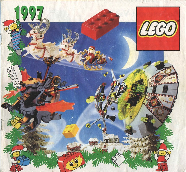 Lego 1997 Large Czech with Christmas Cover (925.375-CR)