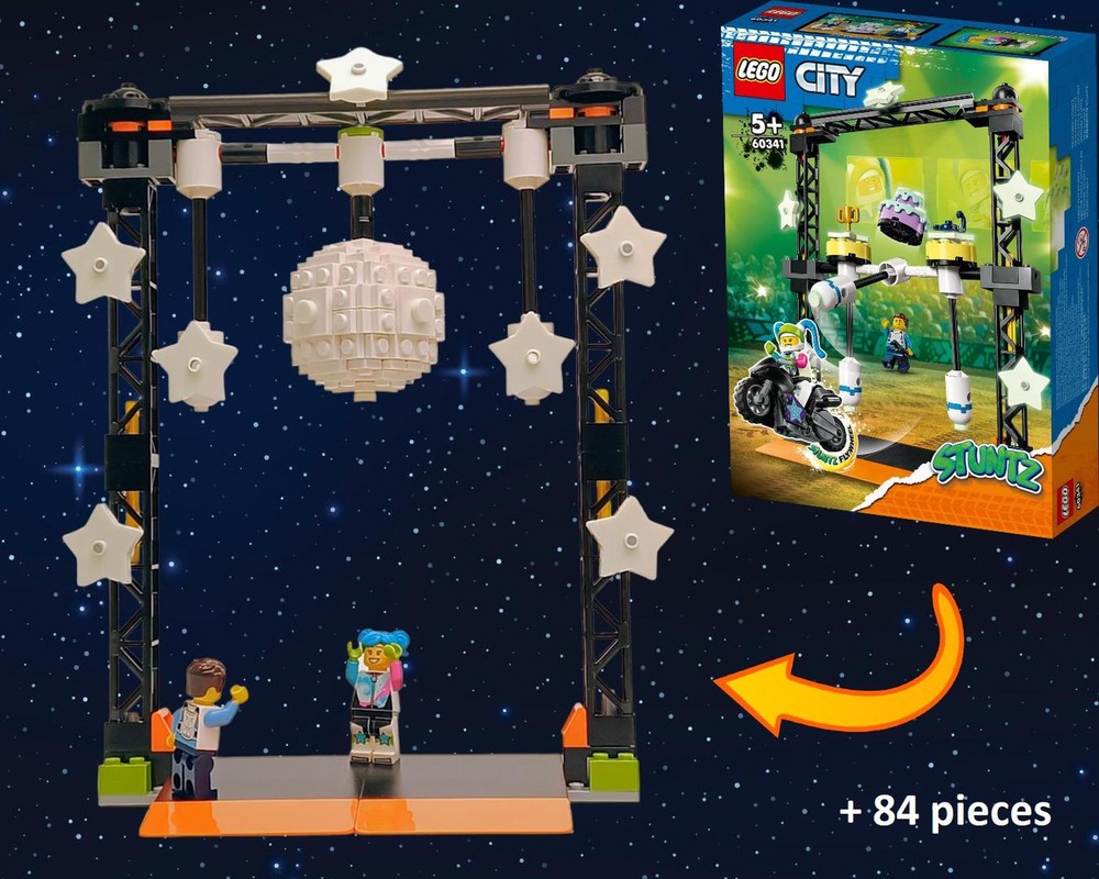 Lego Moonlight arch (60341 mod)