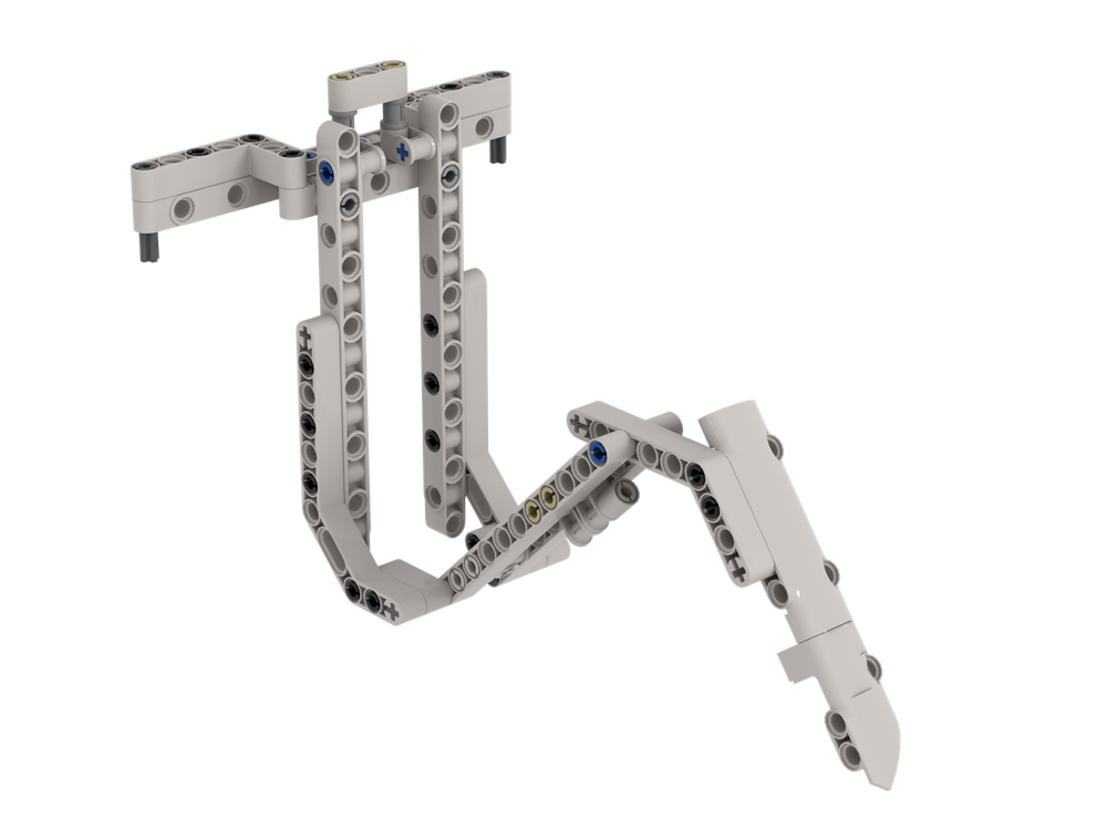 Lego FLL Submerged White Attachment High Blocks