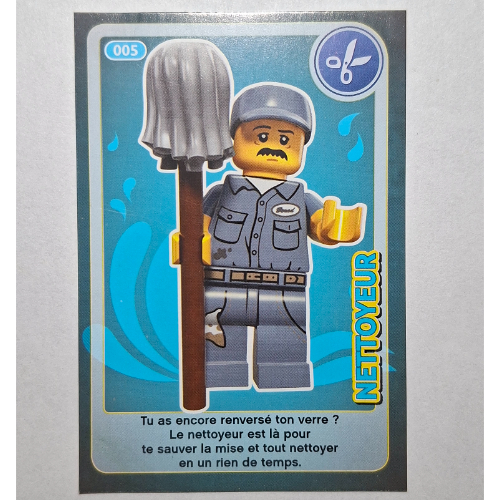 Lego Trading Card for Set TRADINGCARD-12, #005 Print
