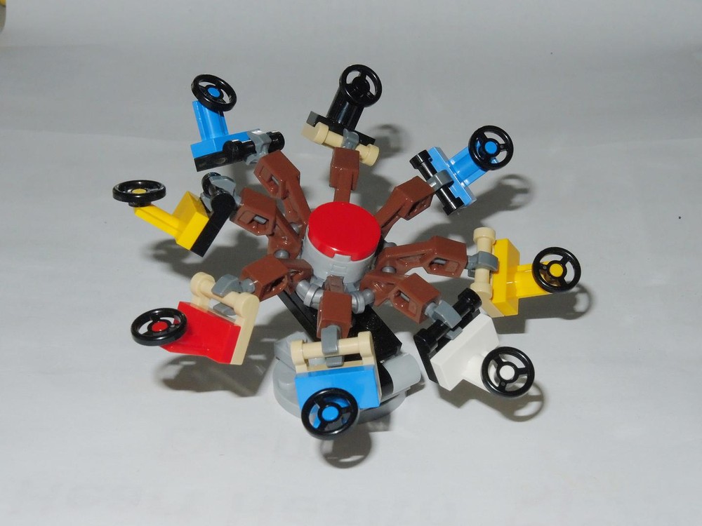 Lego Creator Amusement Park Ride (steering wheel experiment 2)