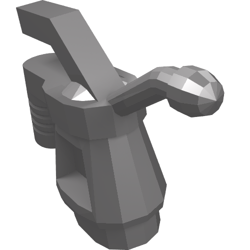 Lego Tool Oil Can [Ribbed Handle]