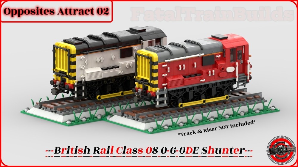 Lego British Rail Class 08 Shunters (8W) (Opposites 02)
