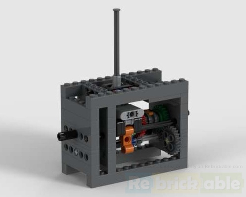 Lego 3 Speed Transmission with Reverse