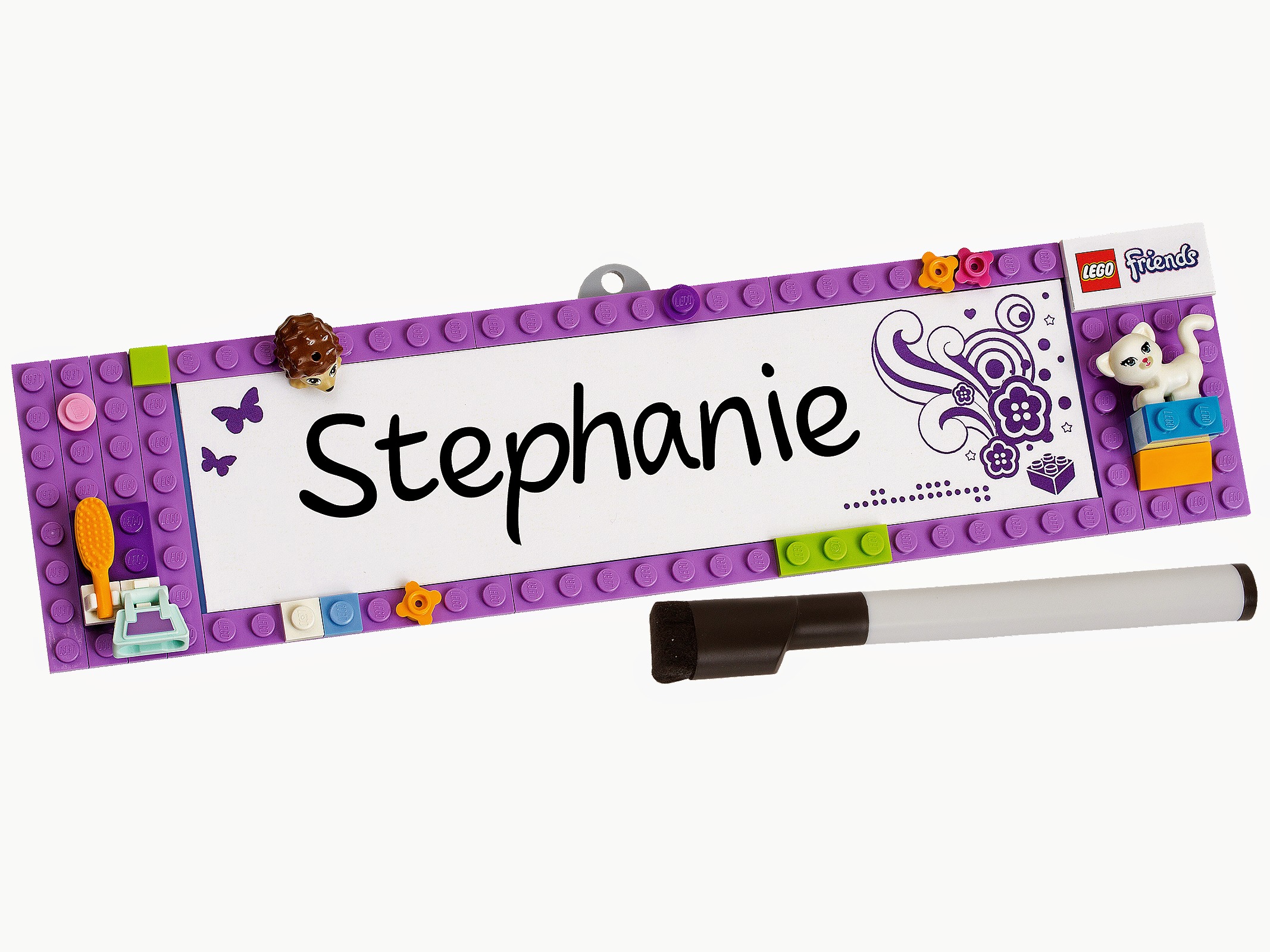 Lego Friends Name Sign