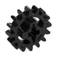 Lego Technic Gear 16 Tooth Reinforced [New Style] / Black