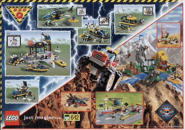 Lego 1999 Mini Res-Q / Extreme Team (4124525-IN)