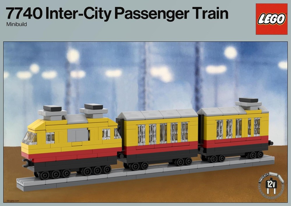 Lego 7740 Train 12V Minibuild