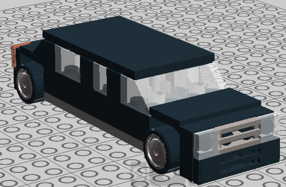 Lego 2009 Cadillac One (Obamamobile)