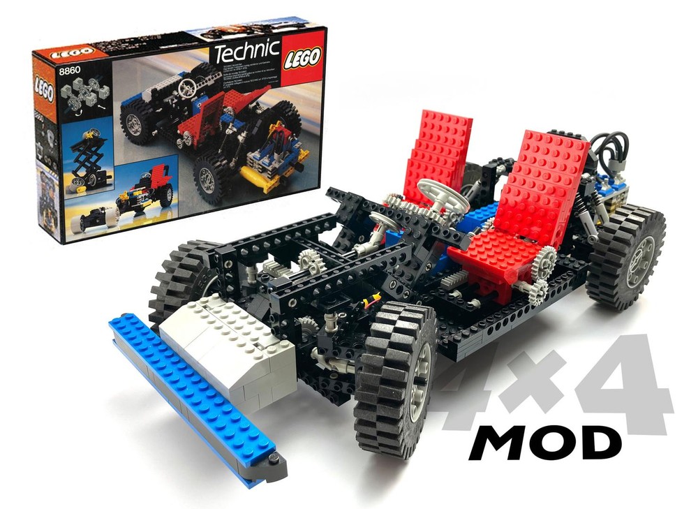 Lego 8860 4x4 Four Wheel Drive (MOD)