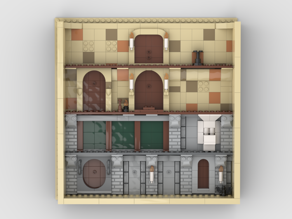 Lego School of Witchcraft and Wizardry - Minifgure Case 01
