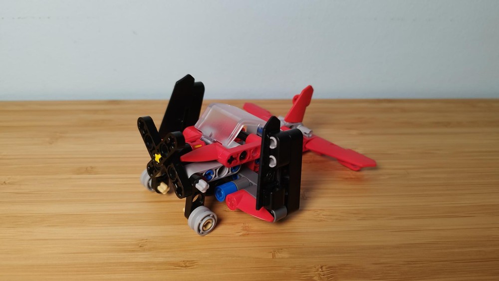 Lego Folding Wing Plane (42148 Alternate Build)