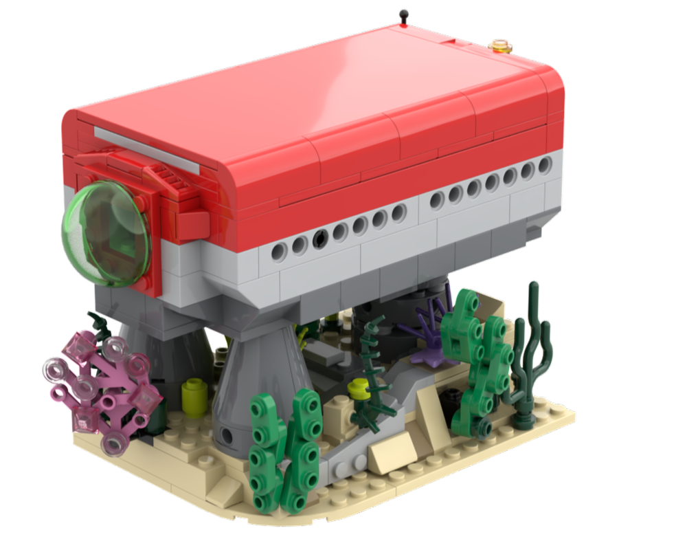 Lego Atlantis outpost