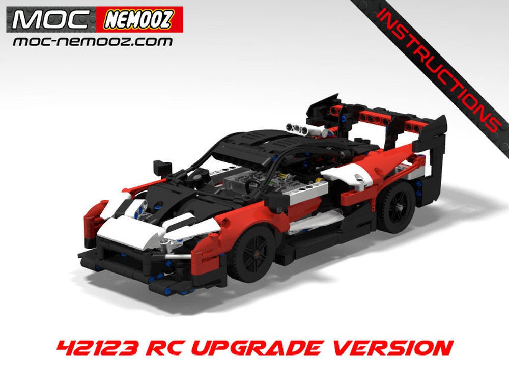 Lego 42123 RC version upgrade