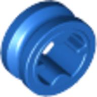 Lego Technic Bush 1/2 Smooth with Axle Hole Reduced / Blue