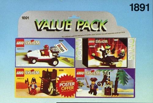Lego Four Set Value Pack