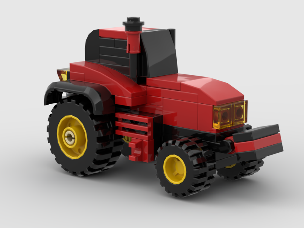 Lego Tractor red