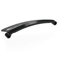 Lego Technic Panel Curved 5 x 13 x 3 Tapered, Left #54 with Silver/Dark Silver Headlights, Air Vents Print / Black