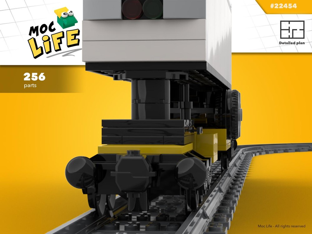 Lego Wagon for trailor container