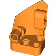Lego Technic Panel Fairing #2 Small Smooth Short, Side B / Orange