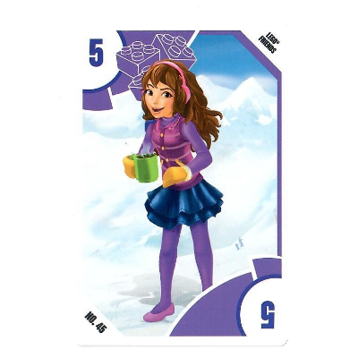 Lego Trading Card, Toys 'R' Us - Friends - 5 Olivia