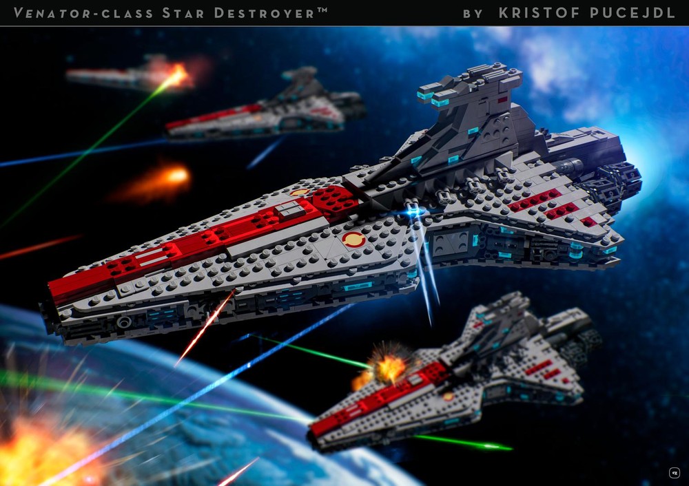 Lego Venator-Class Republic Attack Cruiser