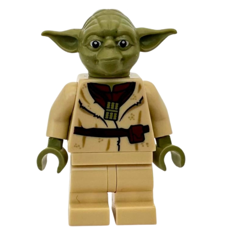 Lego Yoda, Olive Green Head (SMART Play)
