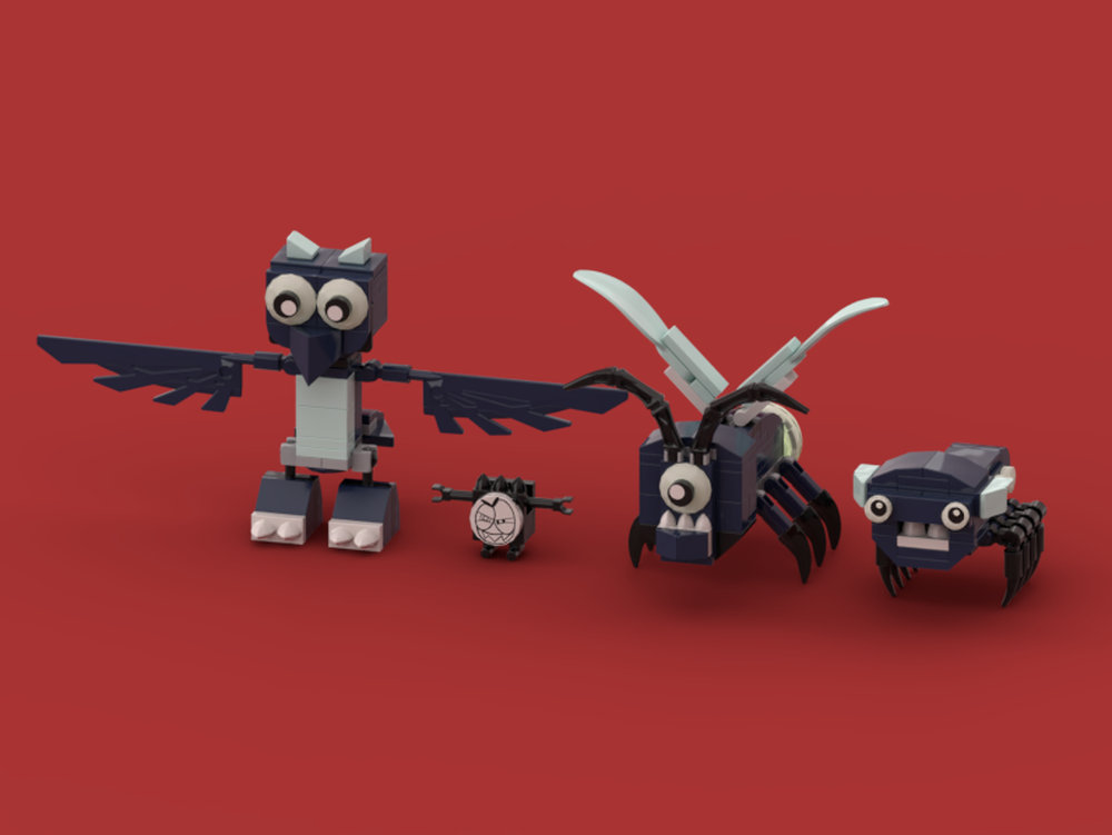 Lego PF Glowkies (Mixels MOCs)