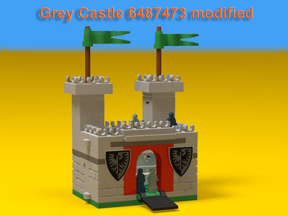 Lego Grey Castle 6487473 Modification