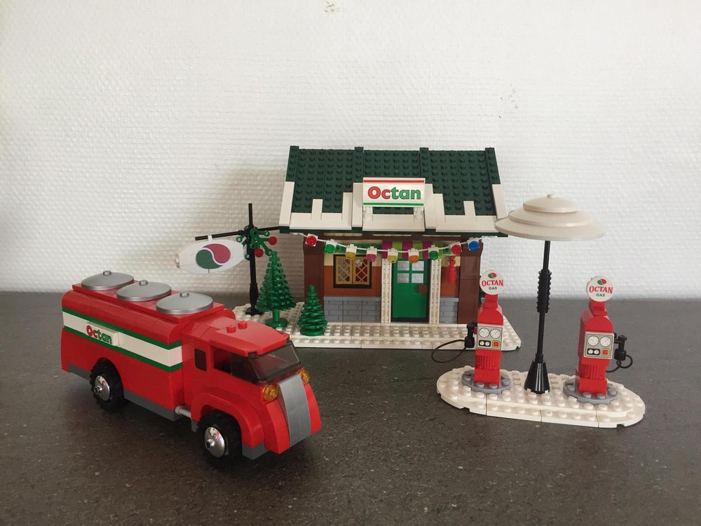 Lego Winter Gaz Station