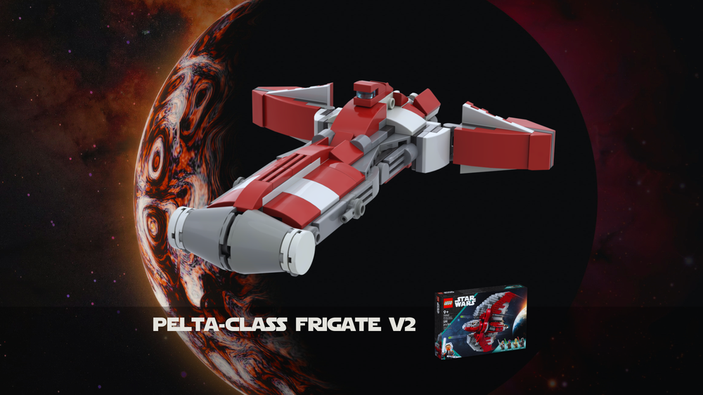 Lego Pelta-Class Frigate v2 - 75362 alternative