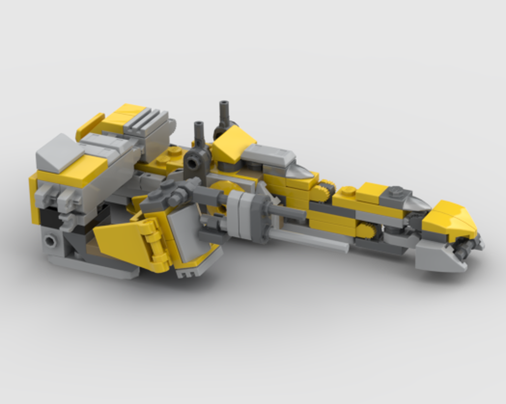 Lego barc speeder with sidecart two aliens and a colour neutral at rt