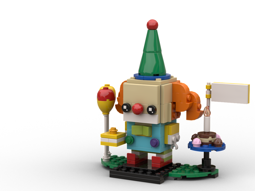 Lego Clown 40348 - Alternative Haircut