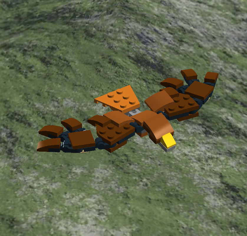 Lego Posable Hawk