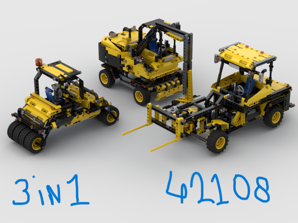Lego 42108 3in1