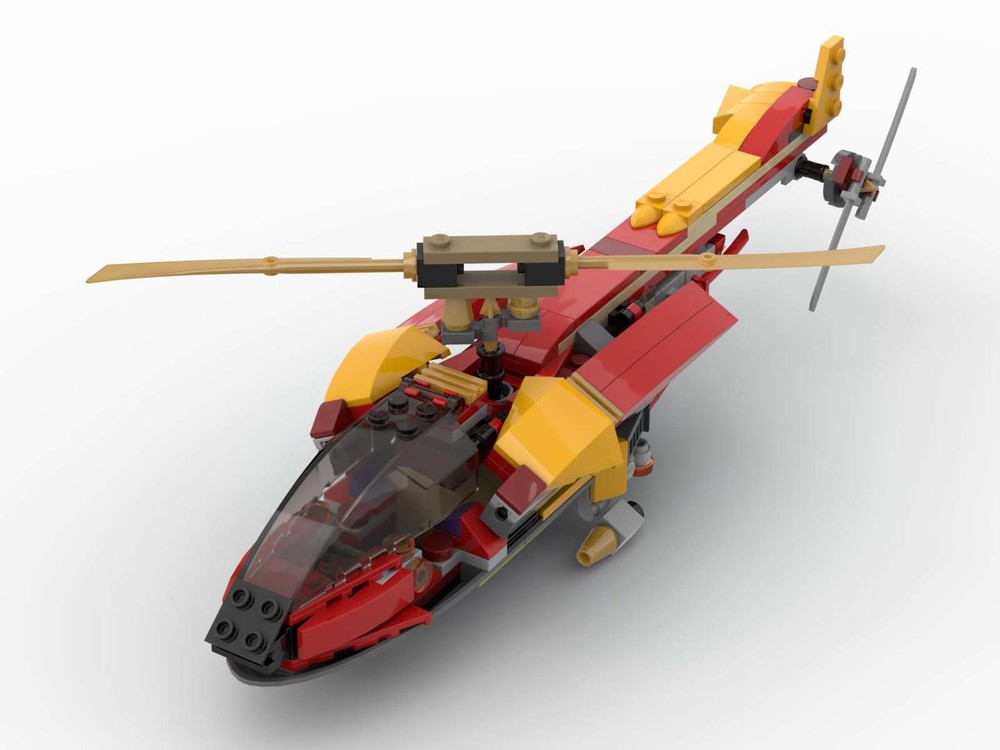Lego Kai's FireCopter