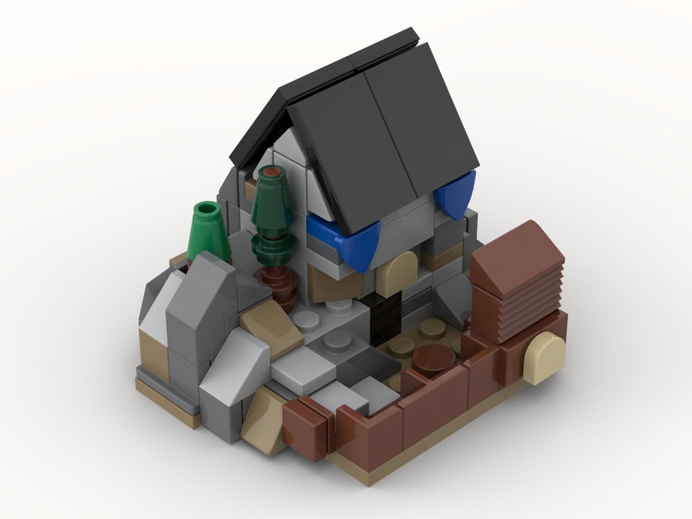 Lego Burg Blaustein Micro (Castle Bluestone Micro)