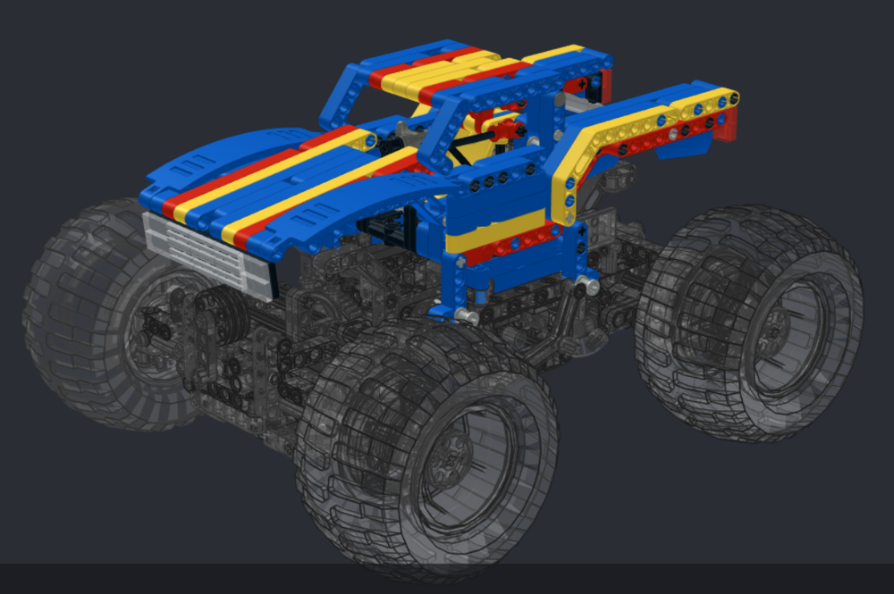 Lego Big Foot 4x4 Monster
