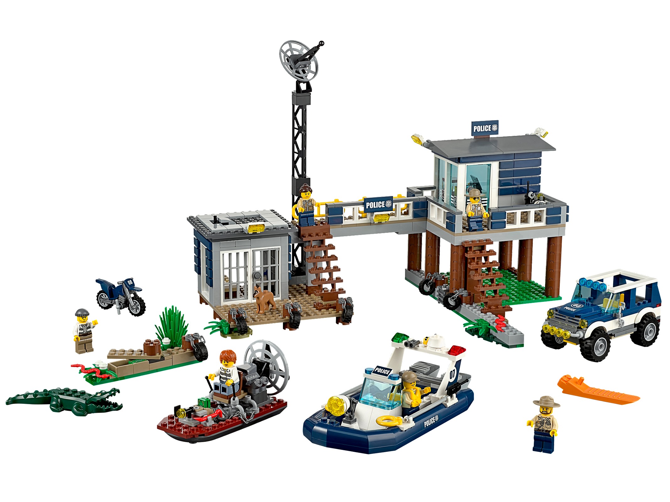 Lego Swamp Police Station