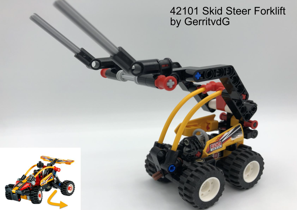 Lego 42101 Skid Steer Forklift