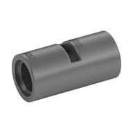 Lego Technic Pin Connector Round [Slotted] / Metallic Silver