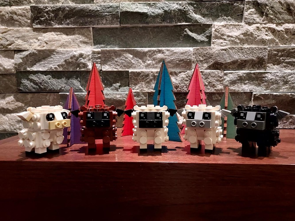 Lego Nativity Scene - Sheep