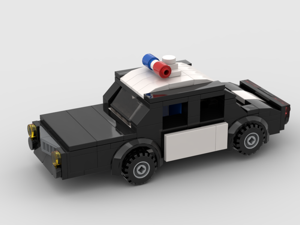 Lego 70s Police Car