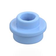 Lego Plate Round 1 x 1 with Open Stud / Bright Light Blue