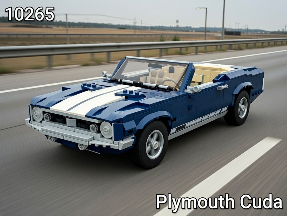 Lego 10265 Plymouth Cuda