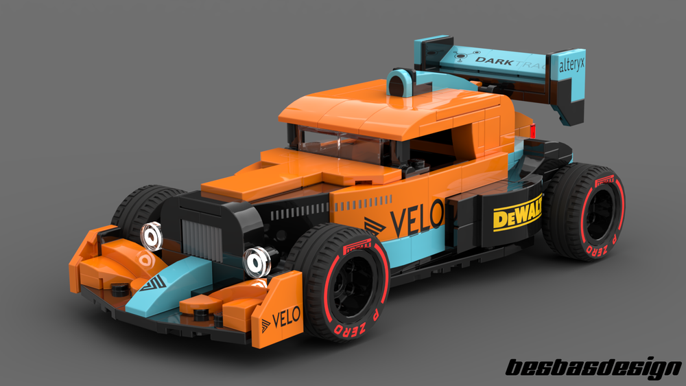 Lego F1 Hotrod McLaren