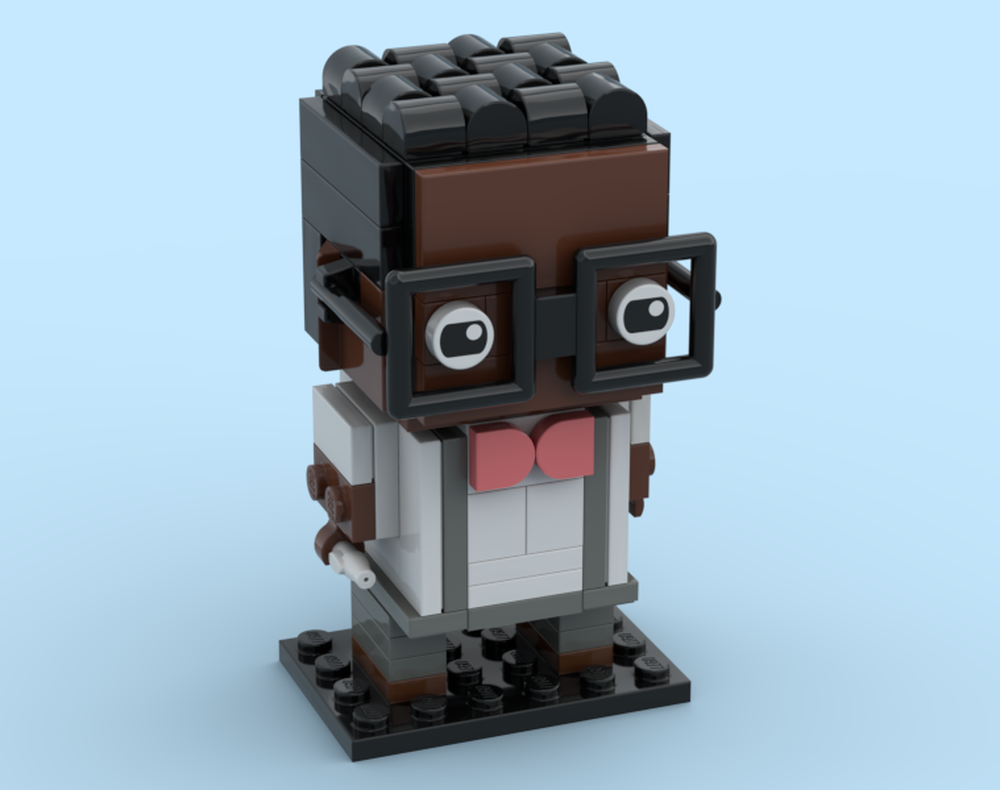 Lego DC’s Lucius Fox Brickheadz