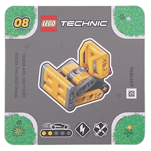 Lego Activity Card for Set 42233-8 / [No Color/Any Color]