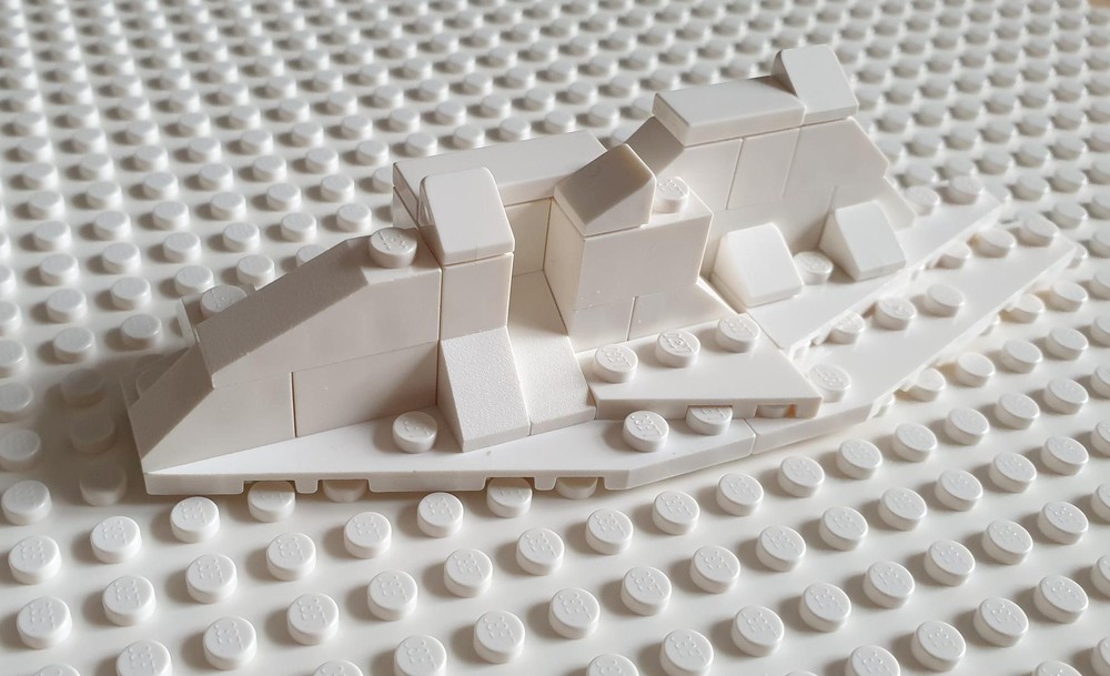 Lego Snow trench