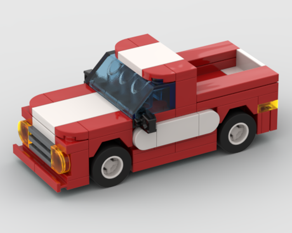 Lego 4wlc pick up-red